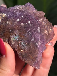 Image 7 of NATURAL RAINBOW IRIDESCENT CUBIC FLUORITE -CHINA- N