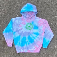 FREE PALESTINE TIE-DYE HOODIE