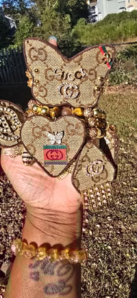 Image 5 of Cloth Gorg girl Butterfly Stack w/ring