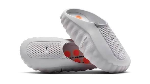 Image of Women’s Nike Mind 001 Slides “Light Smoke Grey”