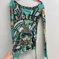 Image 1 of 00s diesel graphic top
