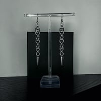 Image 1 of Spiked earrings