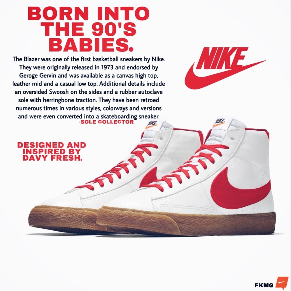 Blazer “Born Into The 90’s Babies” 1 Year Anniversary