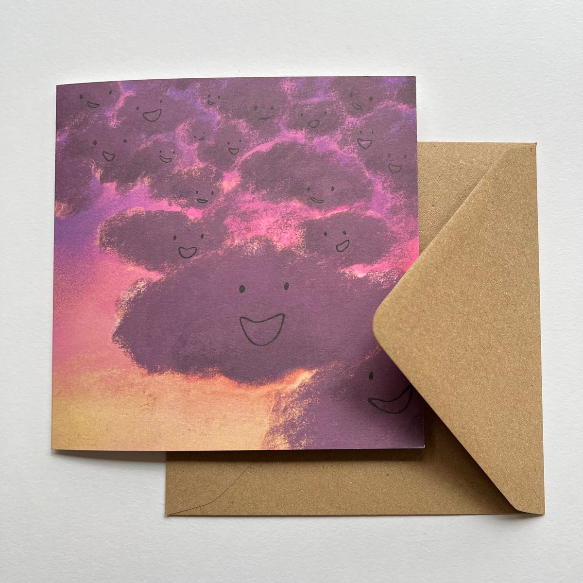 Image of Clouds - Set Of 4 Luxury Greetings Cards
