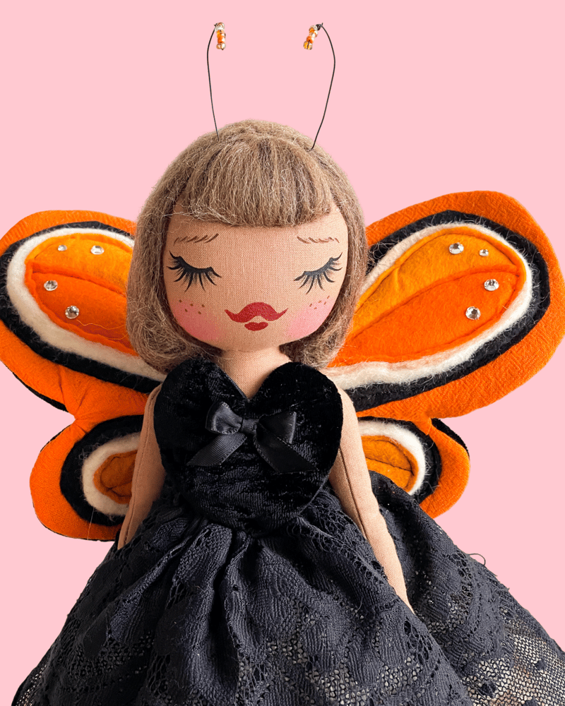 Image of FLY ME AWAY SMALL ART DOLL 2