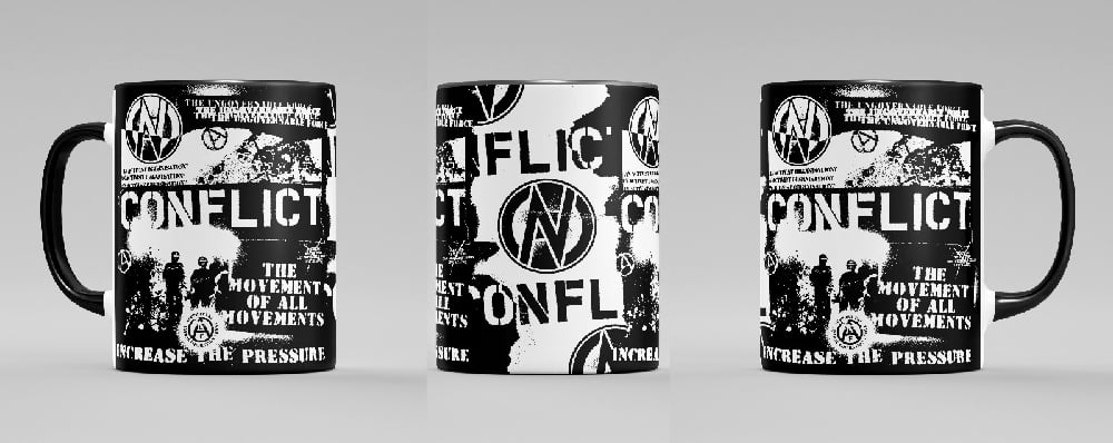 Image of CONFLICT Increase The Pressure Mug