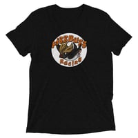 FizzBuzzRacing Logo on a tri-blend t-shirt