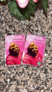 Custom Memorial Keychain