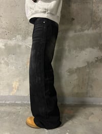 Image 3 of Ash Black Baggy Denim 