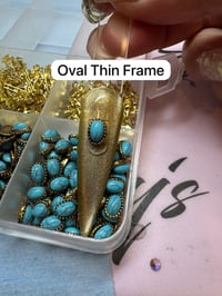 Image 3 of Turquoise Charms (4pc)