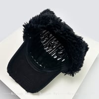 Image 5 of New Men Women Broken Style Letter Embroidery Baseball Hats Sunshade Distress Warm Outdoor Bomber Cap