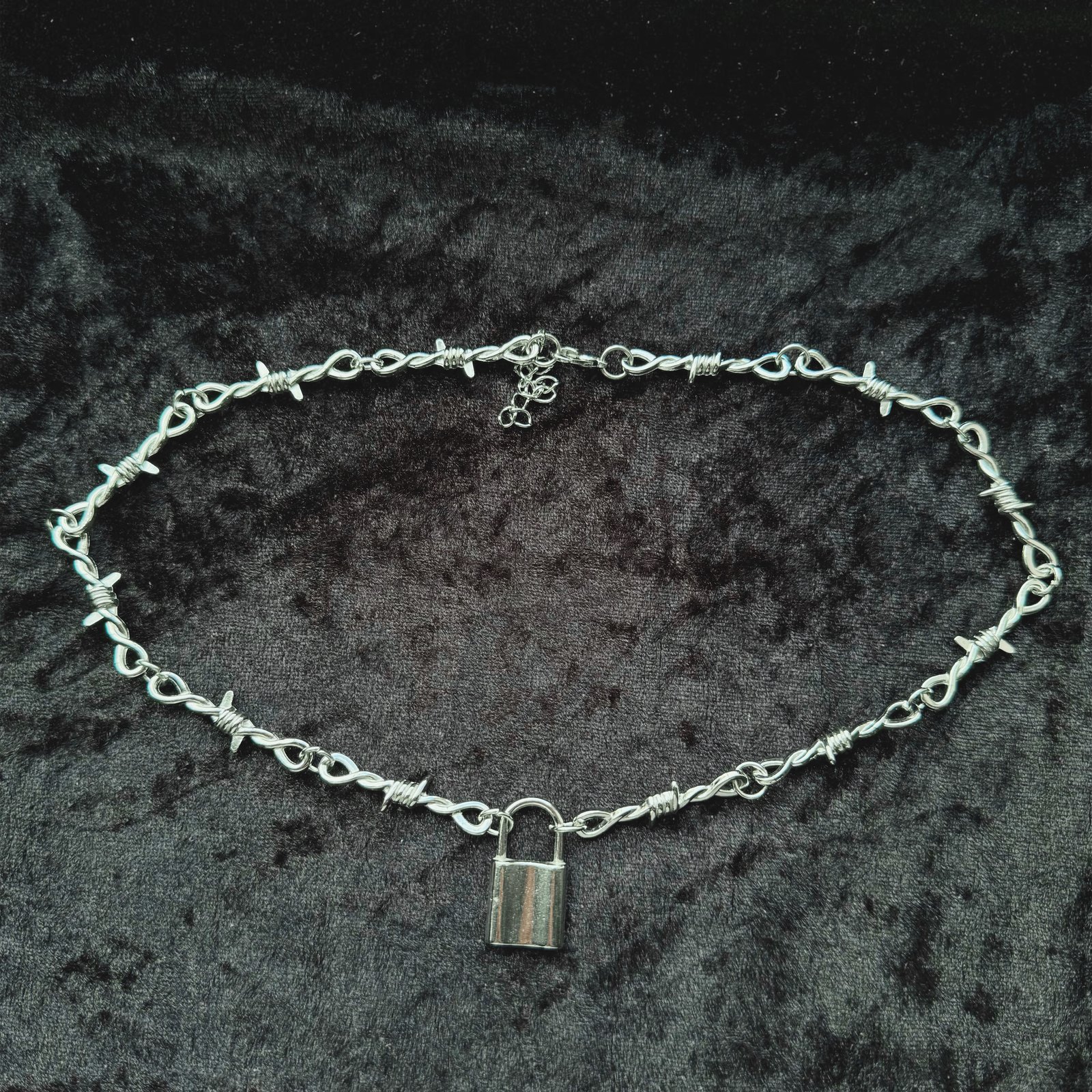 Barb Padlock Necklace | ☽ ShopMoonChild ☾ Barb Padlock Necklace | ☽ ShopMoonChild ☾