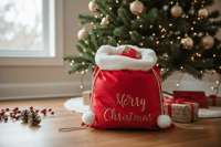 Luxury Merry Christmas Velvet Santa Sack