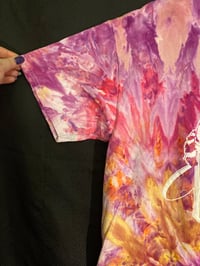 Image 2 of Large Live Fast Eat Trash Tie Dye Shirt 1