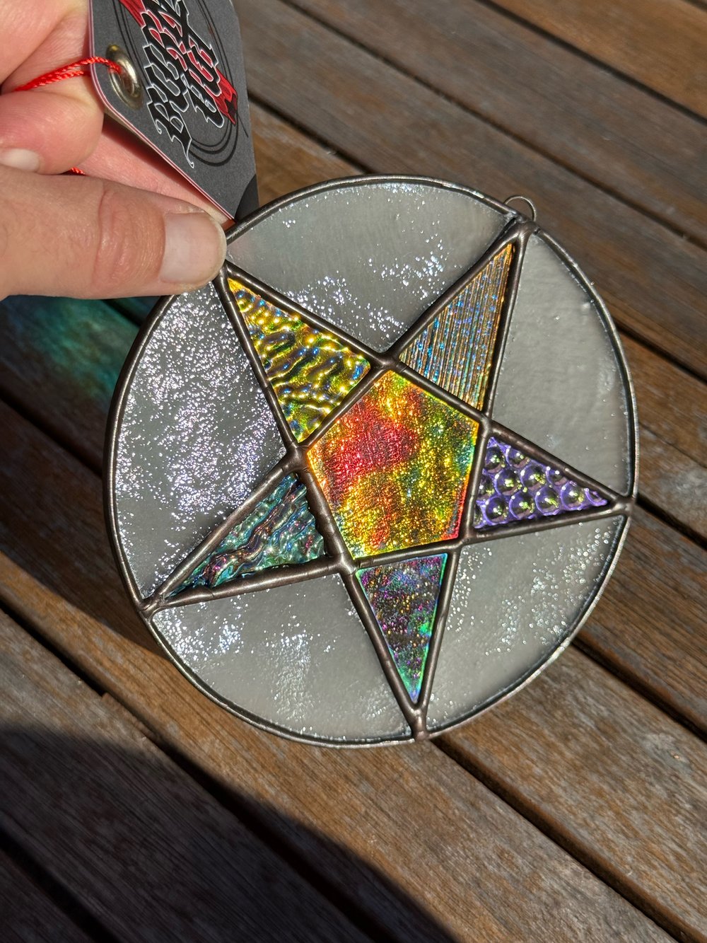 5” Dichro Pentagram