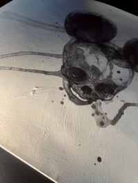 Image 3 of ‘FOETAL MOUSE II’ [ Unique Print - { 1/1 } ] - Hand Embellished Museum Archival Print
