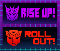 Image 1 of Transformers Bumper Stickers (PREORDER)