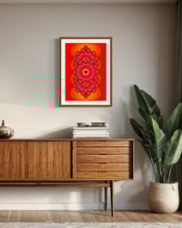 Image 3 of 'Awakened' 250gsm Matt Art Print Vintage Groove Design
