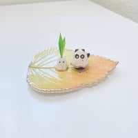 Image 1 of Glow in dark Ghost cat jewelry dish