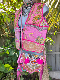 Image 8 of Chilean Bag -Pink fringes 2