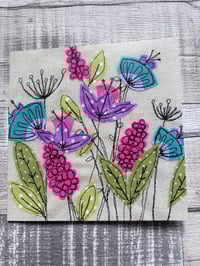 Image 4 of Free Motion Sewing and applique picture. Great for beginners. Wednesday 29th April. 6-9pm
