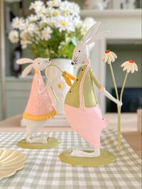 Image 1 of SALE! Spring Rabbit Couple
