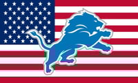 Lions Flag Americans