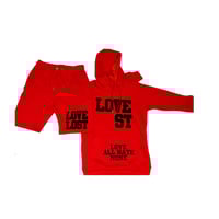 Red Summer Sweatsuit