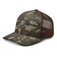 Image 17 of LUCKY 8 BALL TRUCKER HAT - THE CAMO EDIT