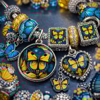 Image 2 of WILD WING RIOTS BEADS AND CHARM PACK