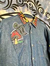 Image 4 of “Visionary” 1 of 1 Denim Button up 