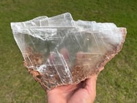 Image 1 of Transparent Selenite Slab #2262