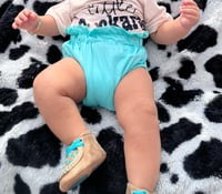 Image 2 of Turquoise Baby Girl Bloomers