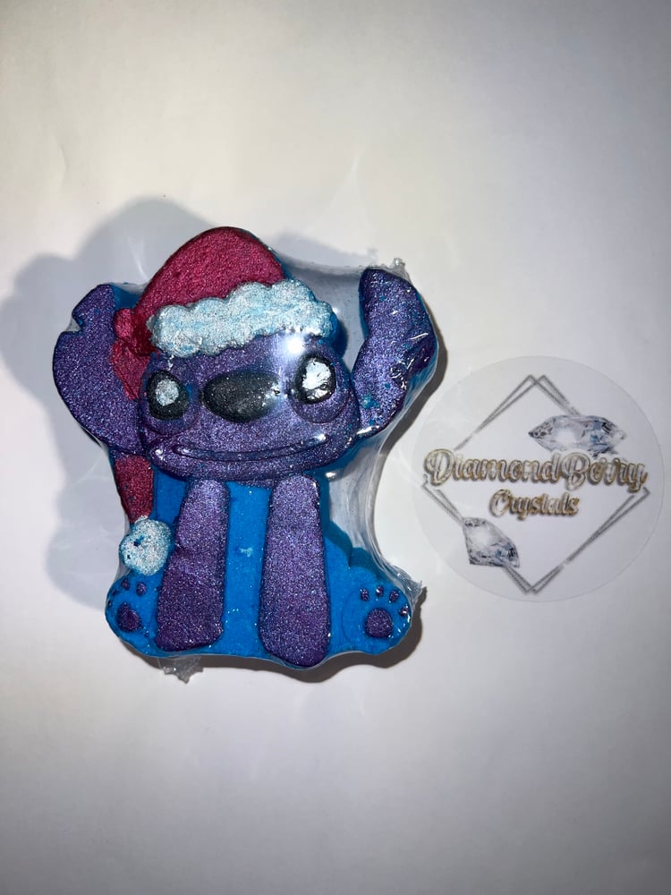 Image of Christmas stitch Bath bomb