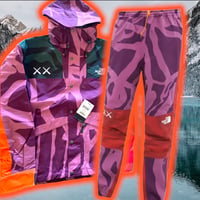 Image 1 of THE NORTH FACE TNF X KAWS MOUNTAIN  🏔️ JaCKeT 🧥 & LIGHT PANT ⛷️