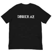 Image 1 of LOWER AZ White font Unisex t-shirt