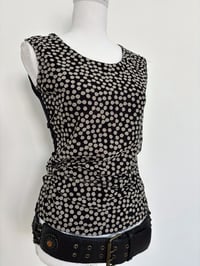 Image 2 of Vintage polka dot tank top // M 