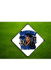 Image 6 of Customer Grad Hat Topper 