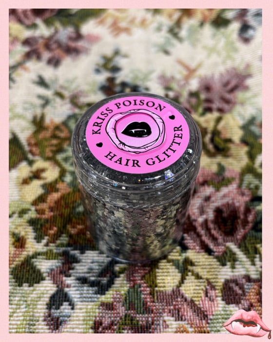 Image of DISCO GOTH • HAIR GLITTER 