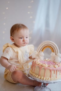 Image 2 of Cake smash Rainbow Topper, Cake Smash Decoration