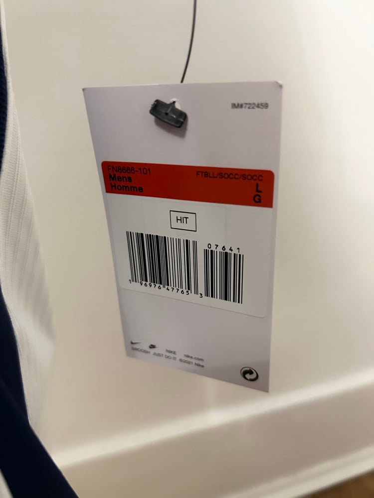 Image of Tottenham Hotspur “VAN DE VEN 37” Vaporknit 2024/25 Home Europa Final Shirt    (L)