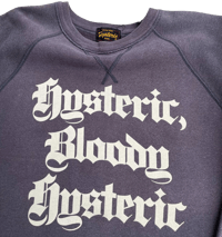 Image 2 of 90’s Hysteric Glamour "Bloody" Crewneck - L