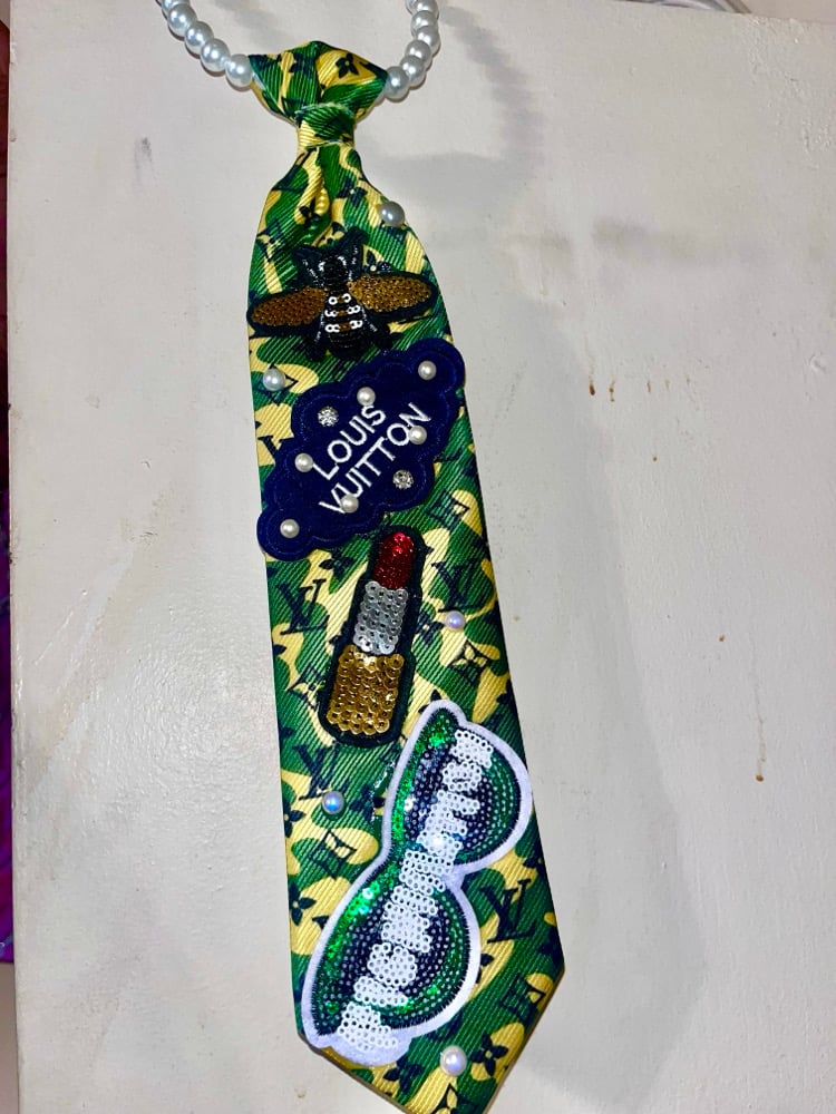 Image of  Camouflage LV Tie set