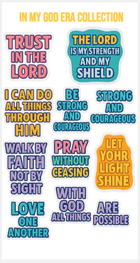 In my God era Collection - Affimations