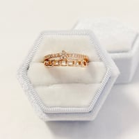 Image 1 of Double Star Ring