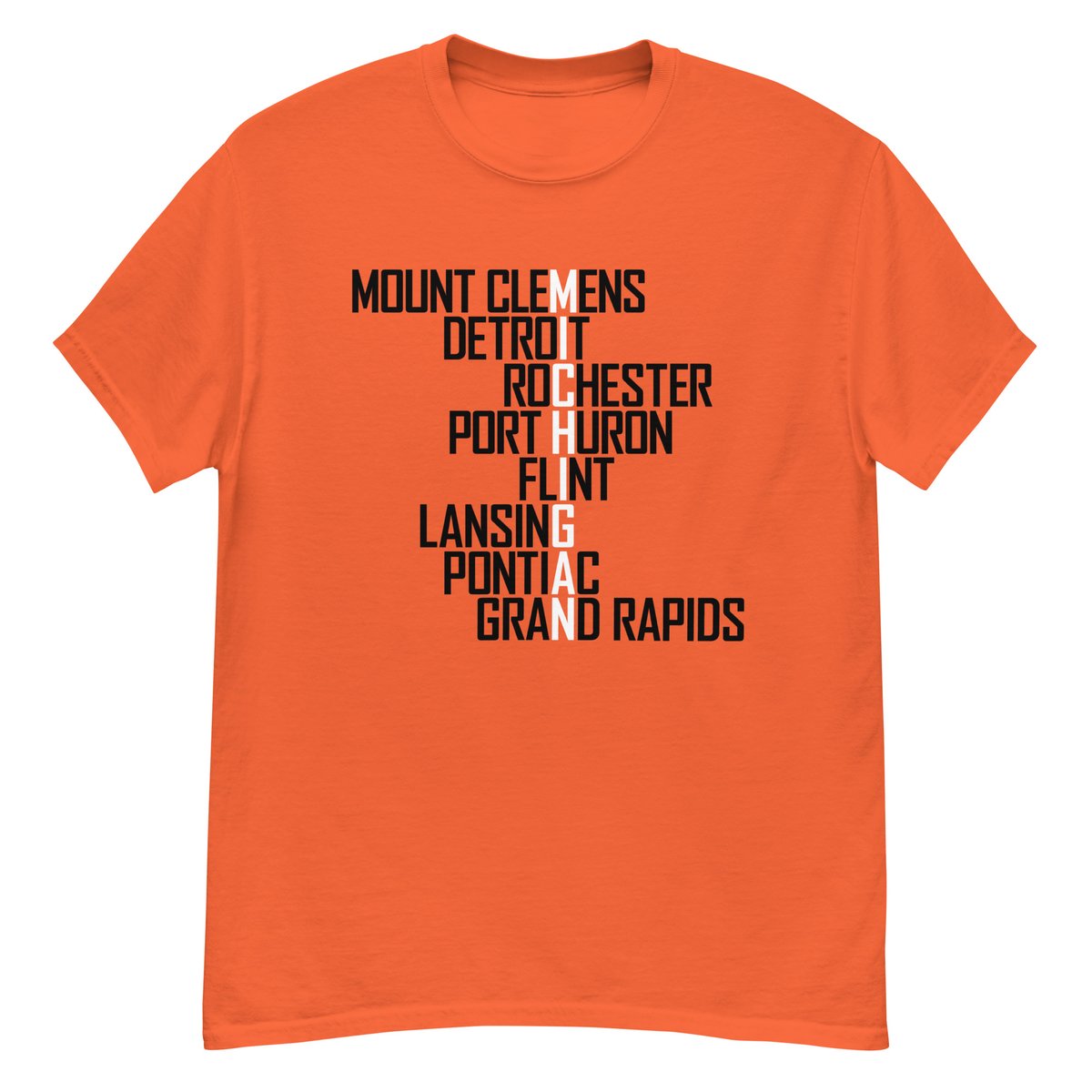 Image of Michigan Cities Tee (5 colors)