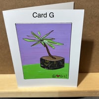 Image 4 of ART - YOUR CHOICE - Vertical Handpainted Art Greeting Card