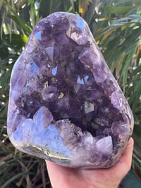 Image 4 of Amethyst Points Cluster With Polished Edges #1574