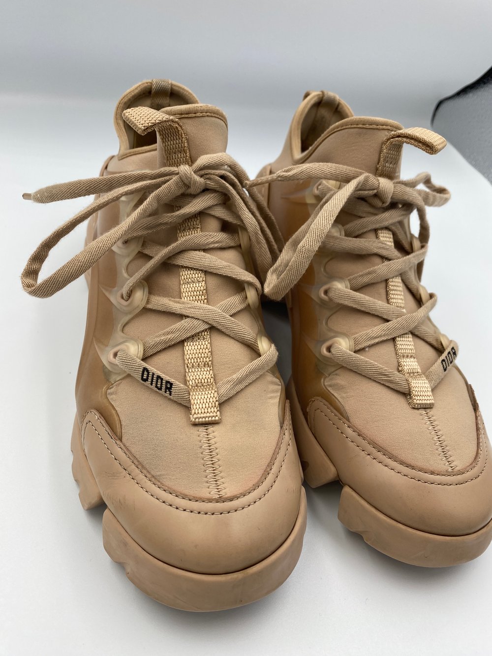 Image of Dior - D-Connect Leather Beige