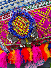 Image 5 of Rainbow Shake your tassels- Bag- clutch or cross body/shoulder -pinks